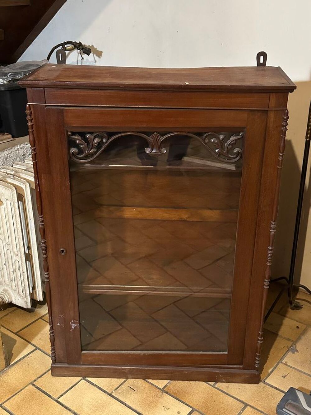 vitrine acajou style Louis Philippe Meubles