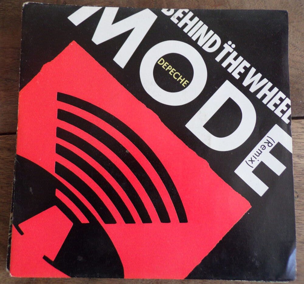 Behind the wheel depeche mode vinyle disque. CD et vinyles