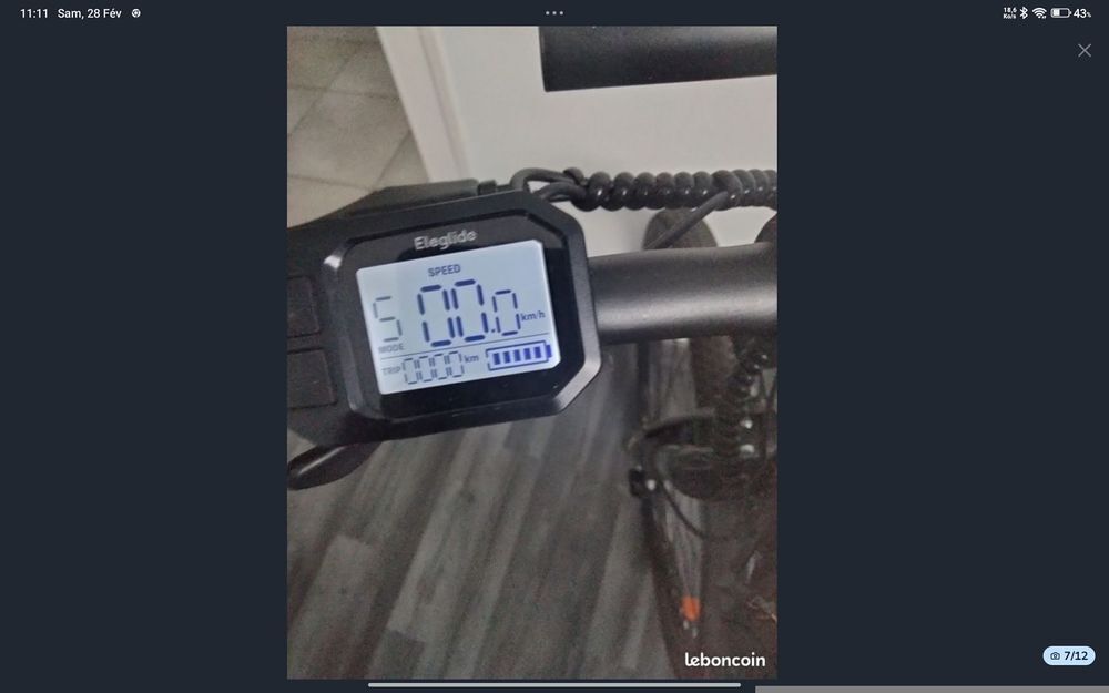 VTT &eacute;lectrique pour Homme et Femme avec Batterie Amovible 36 Vélos