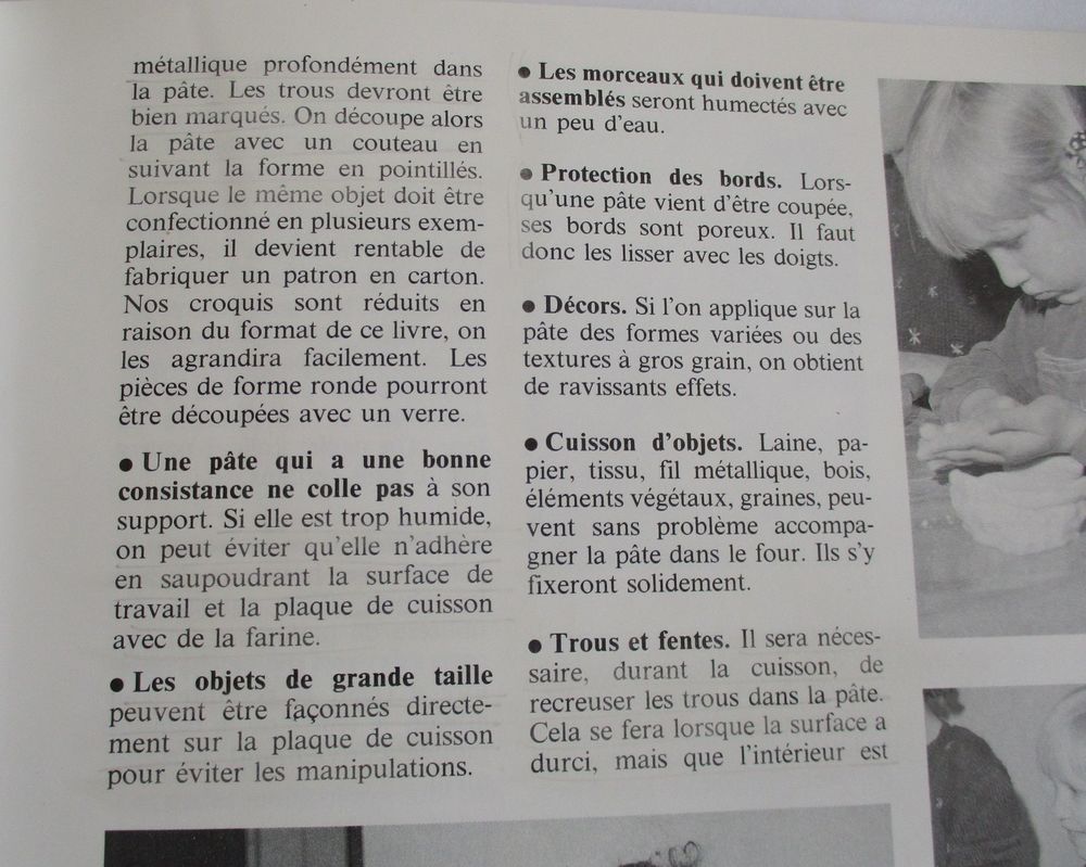 LIVRE JEUX EDUCATIFS EN PATE A SEL Livres et BD