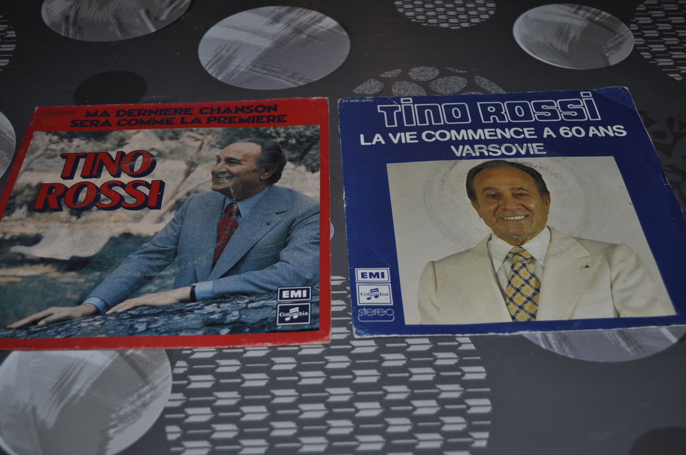 45 tours vinyles de Tino Rossi CD et vinyles