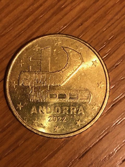 Piece 0,50€ Andorre 2 Vernouillet (28)