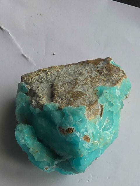 Superbe Minéral Hémimorphite Bleue-Collection 129g 35 Bagneux (92)