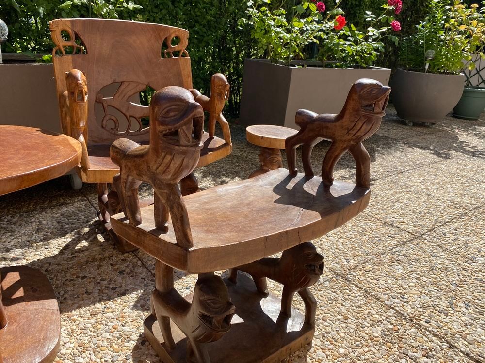 Salon africain Meubles