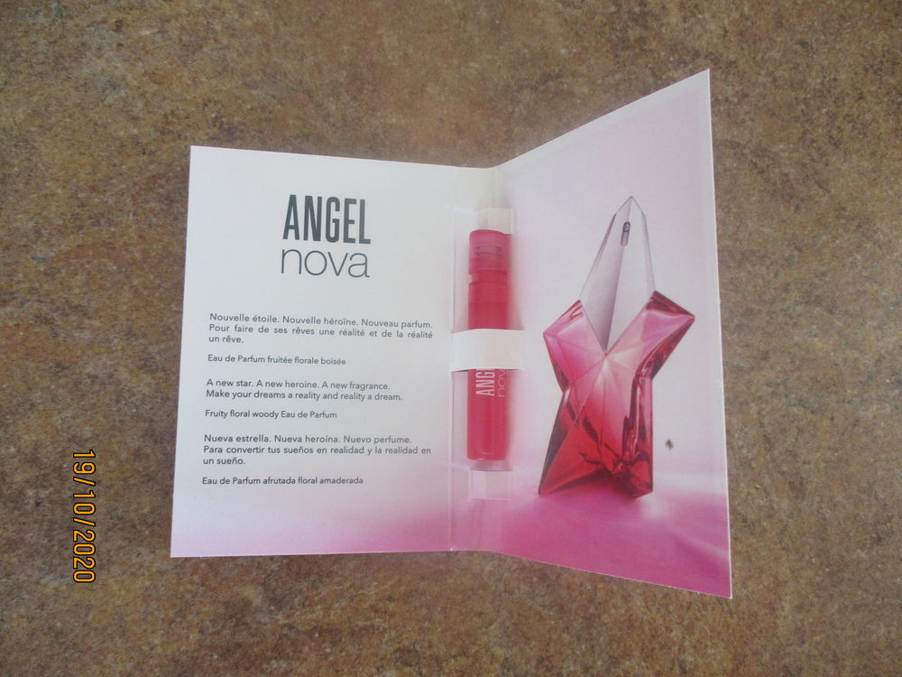 &eacute;chantillon parfum 1.2Ml Angel Nova Maroquinerie