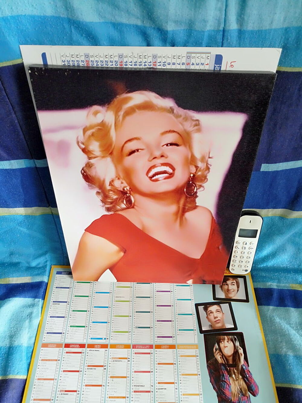 CADRE PEINT DE MARILYN MONROE 40 X 30 Décoration
