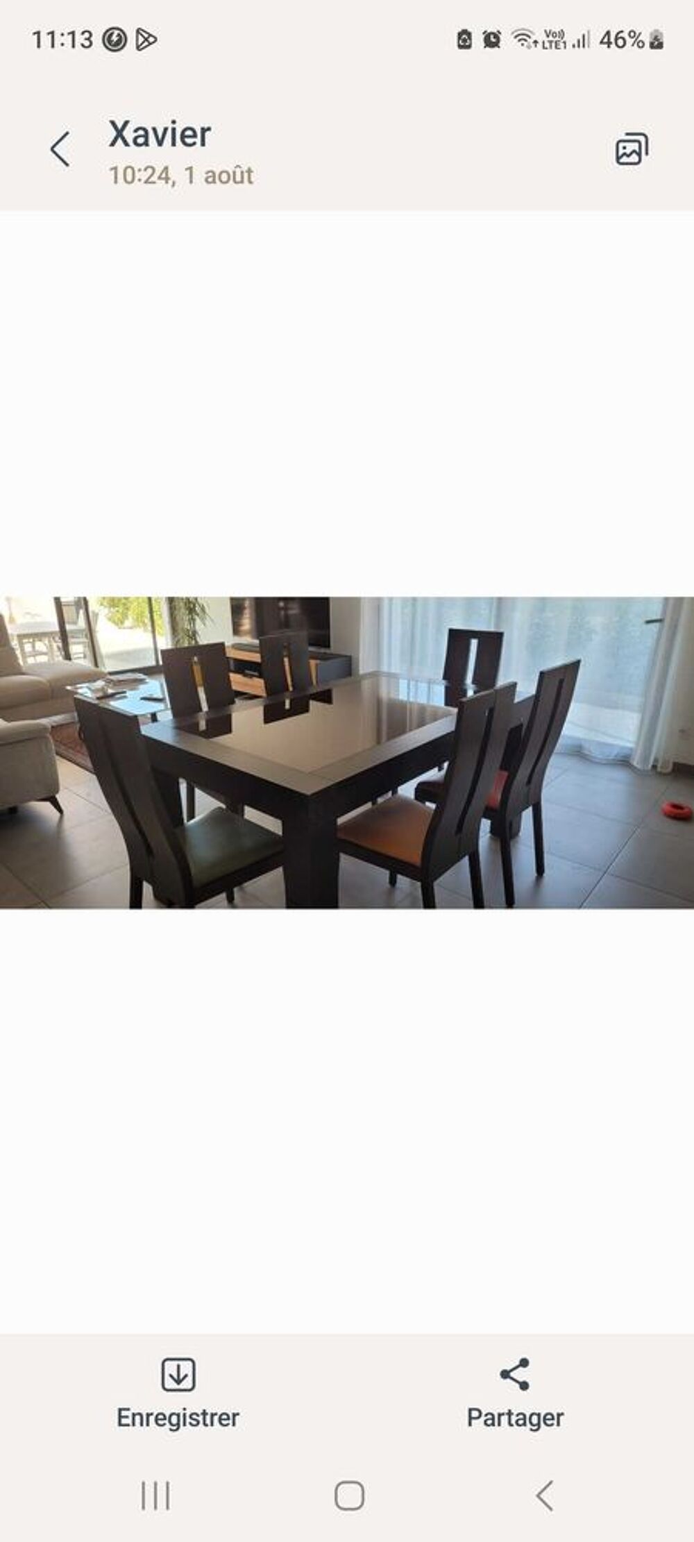 Lot 6 chaises contemporaines Meubles