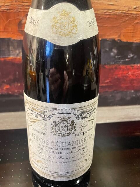1 Bt GEVREY CHAMBERTIN 2005 Domaine Fran�ois TRAPET Bourgogn 98 Vigneux-sur-Seine (91)