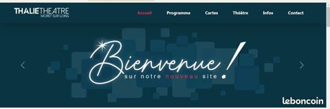 2 ENTREES THALIE THEATRE A MORET 77250 18 Veneux-les-Sablons (77)