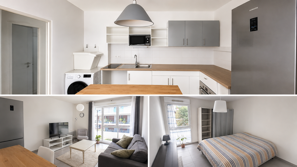 Location Appartement T2 meublé haut de gamme - 41 m² - Centre avignon Avignon