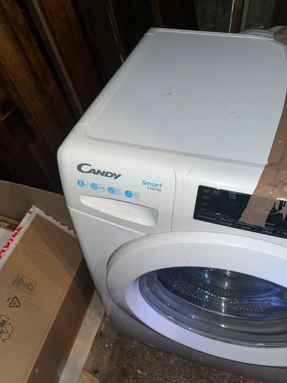 Lave linge Candy smart inverter 8kg Electroménager
