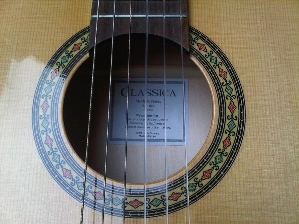 GUITARE CLASSIQUE 3/4 CLASSICA Instruments de musique