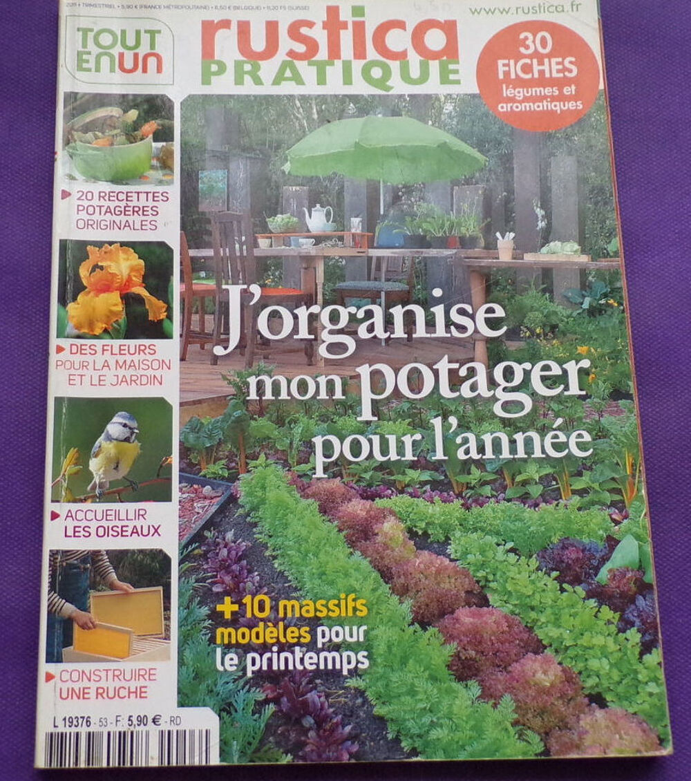Rustica pratique n&deg; 53 janvier f&eacute;vrier mars 2011 j' organise Livres et BD