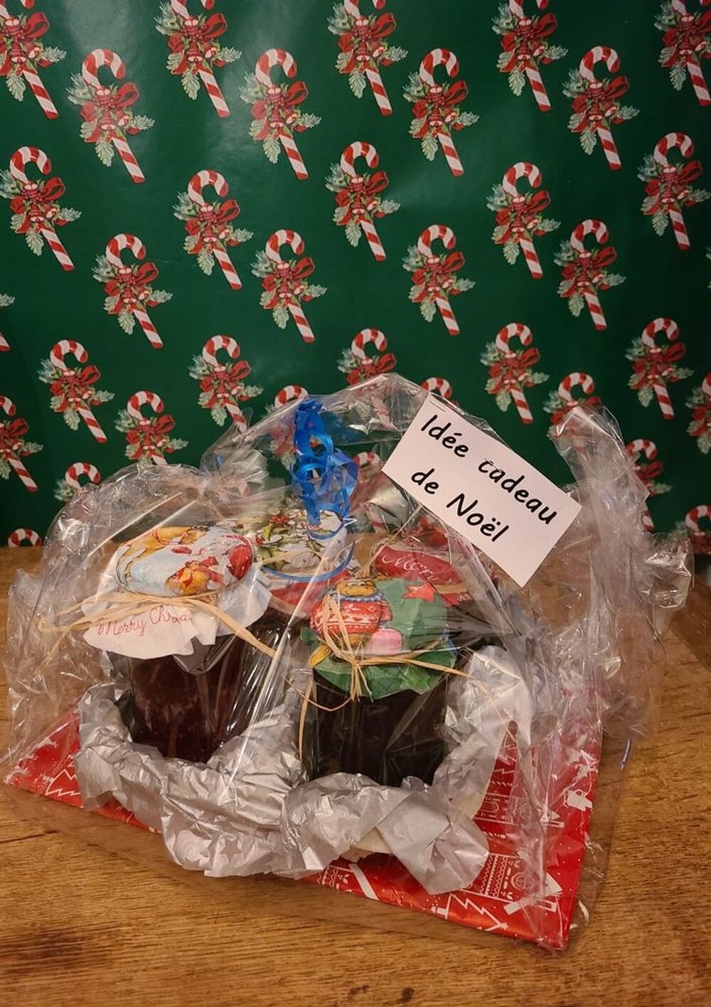 Id&eacute;e cadeaux de no&euml;l confitures et gel&eacute;e artisanales Jardin