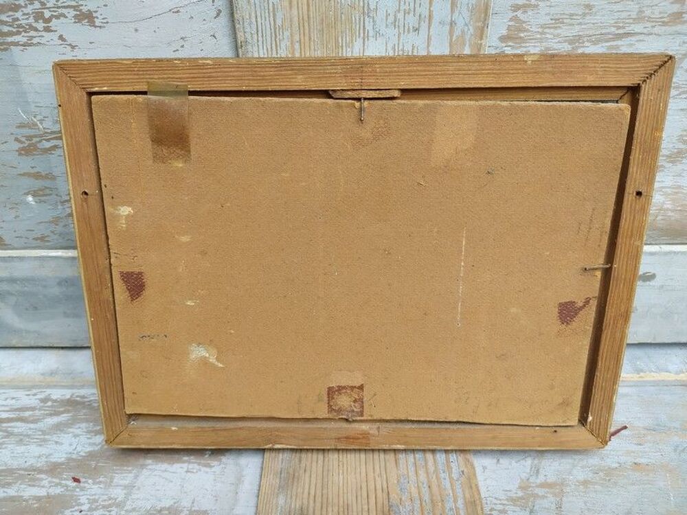 Tableau Marine Paquebot Navire Bateau Sign&eacute; 