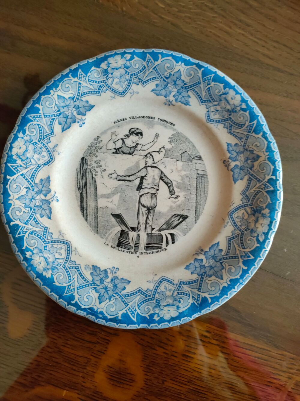 12 Assiettes de collection, machine &agrave; coudre, bassine Cuisine
