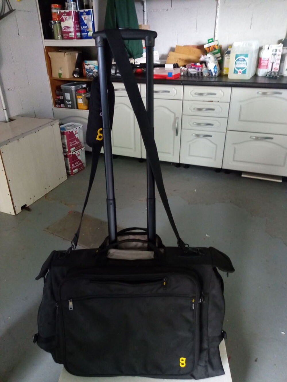 Sac de voyage a roulettes Maroquinerie