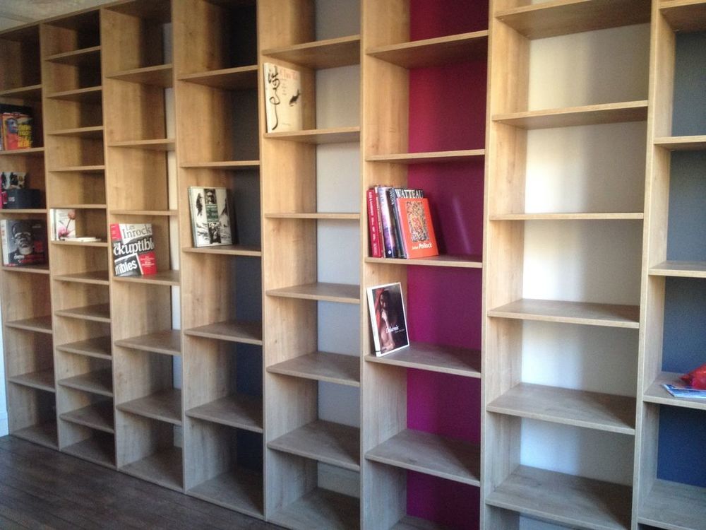 Biblioth&egrave;que contemporaine (d&eacute;j&agrave; d&eacute;mont&eacute;e) L 430 x H 250 Meubles