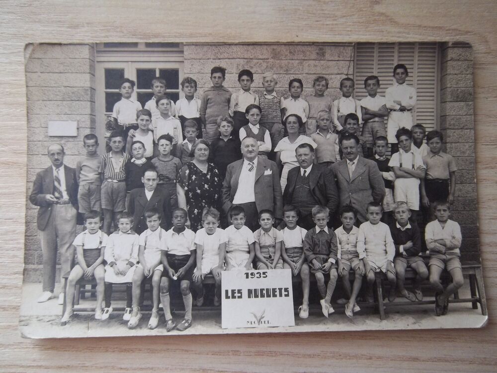 colonie scolaire Saint-Ouen Jullouville-les-Pins 1935 