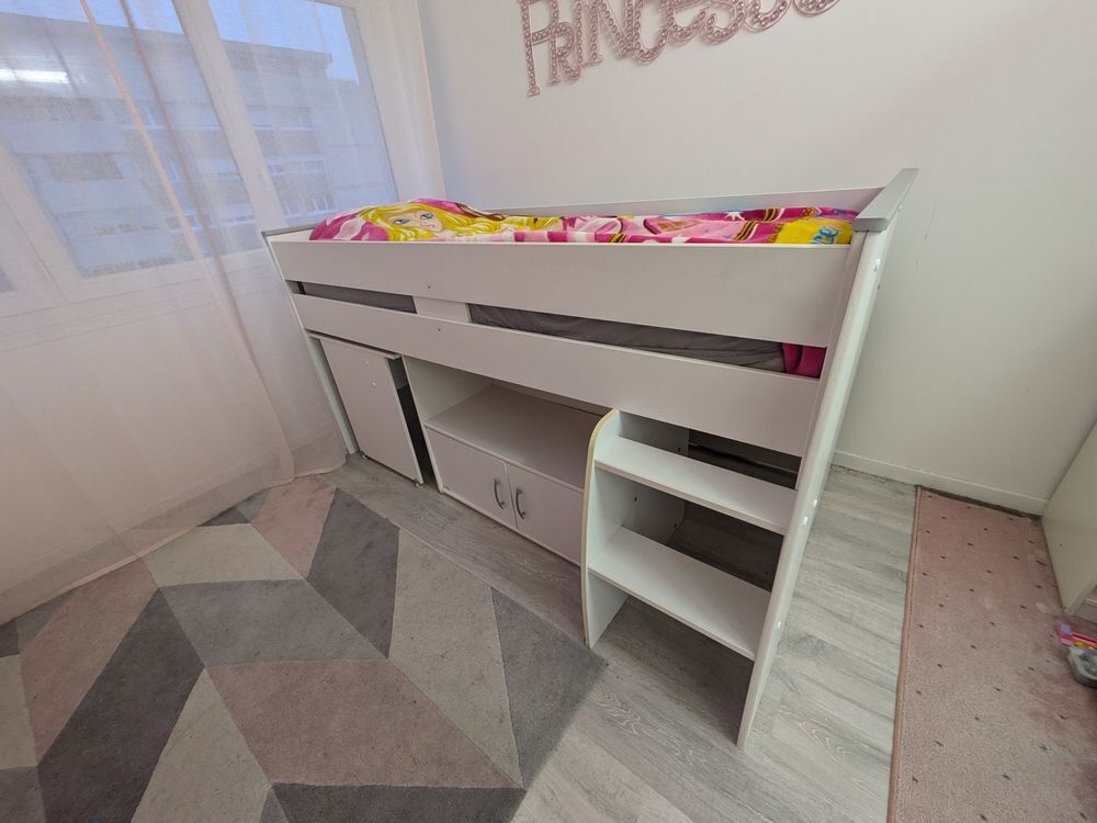 Lit enfant combin&eacute; PARISOT 2270COMB Meubles