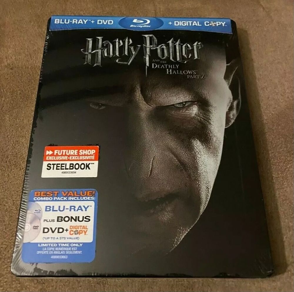Blu Ray Steelbook Harry Potter CA &amp; DE - mrtsteph DVD et blu-ray