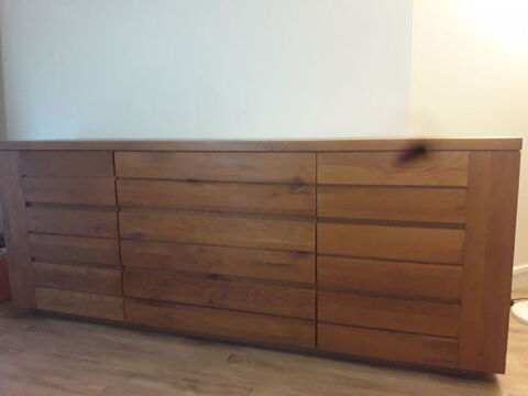 Buffet contemporain chêne massif 800 Aix-les-Bains (73)