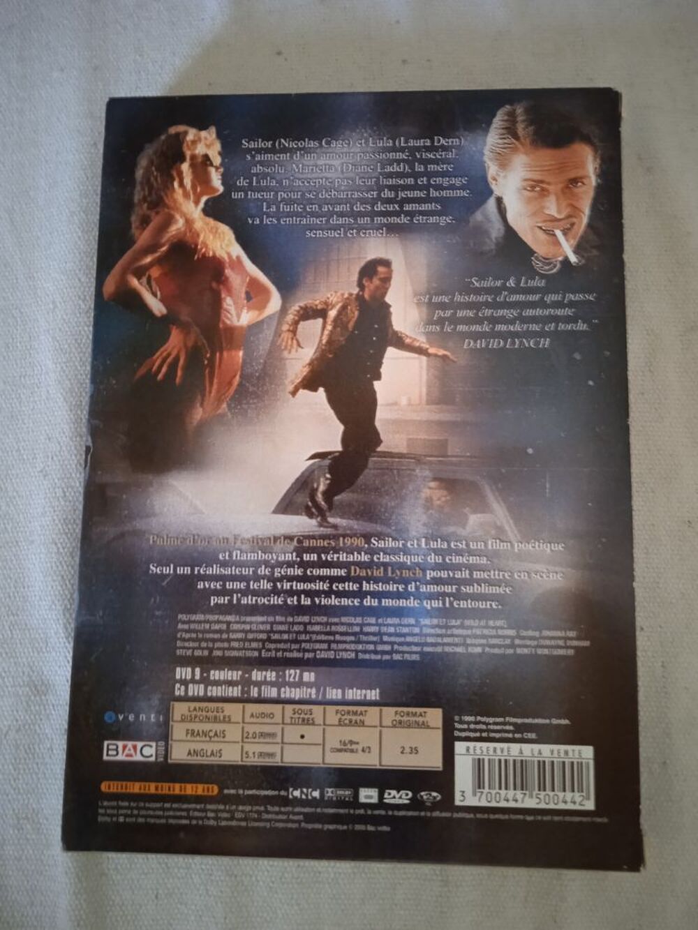 DVD Sailor et Lula
2010 DVD et blu-ray