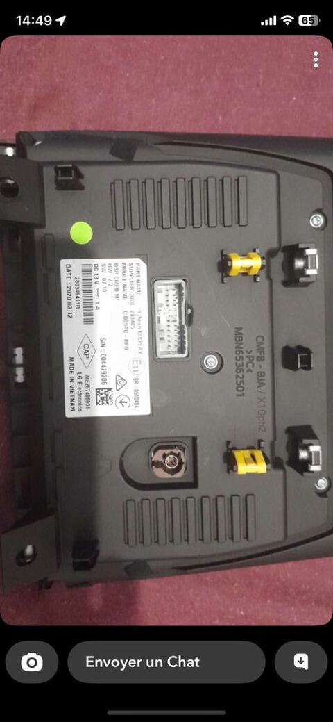 Pièces et équipements Voiture Audio - Navigation GPS  occasion Marseille 13001