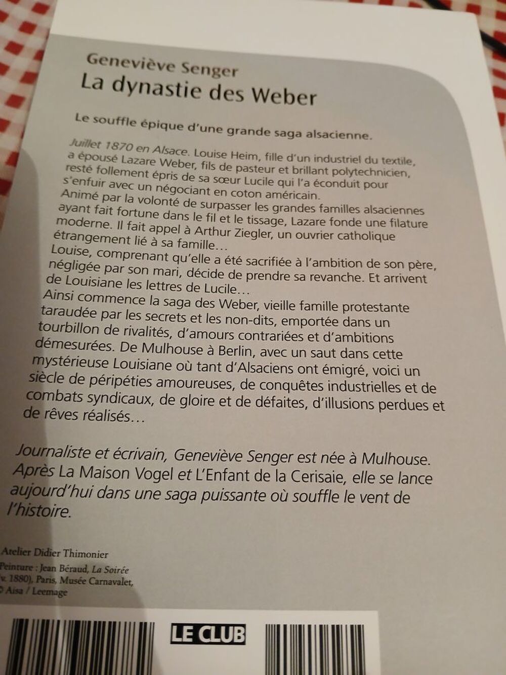 LIVRE LA DYNASTIE DES WEBER Livres et BD