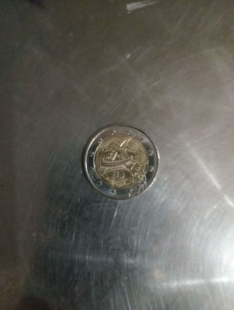 Pi�ce De Deux Euros C�l�brant Les JO De Paris De 2024  0 Paris 12 (75)