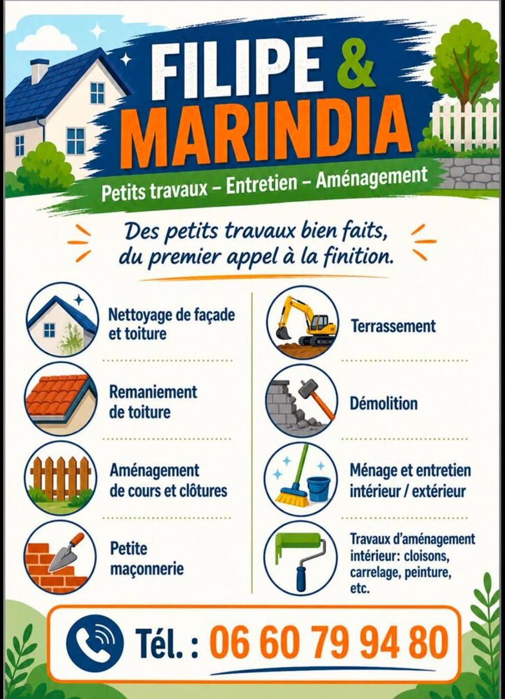   Femme de ménage  