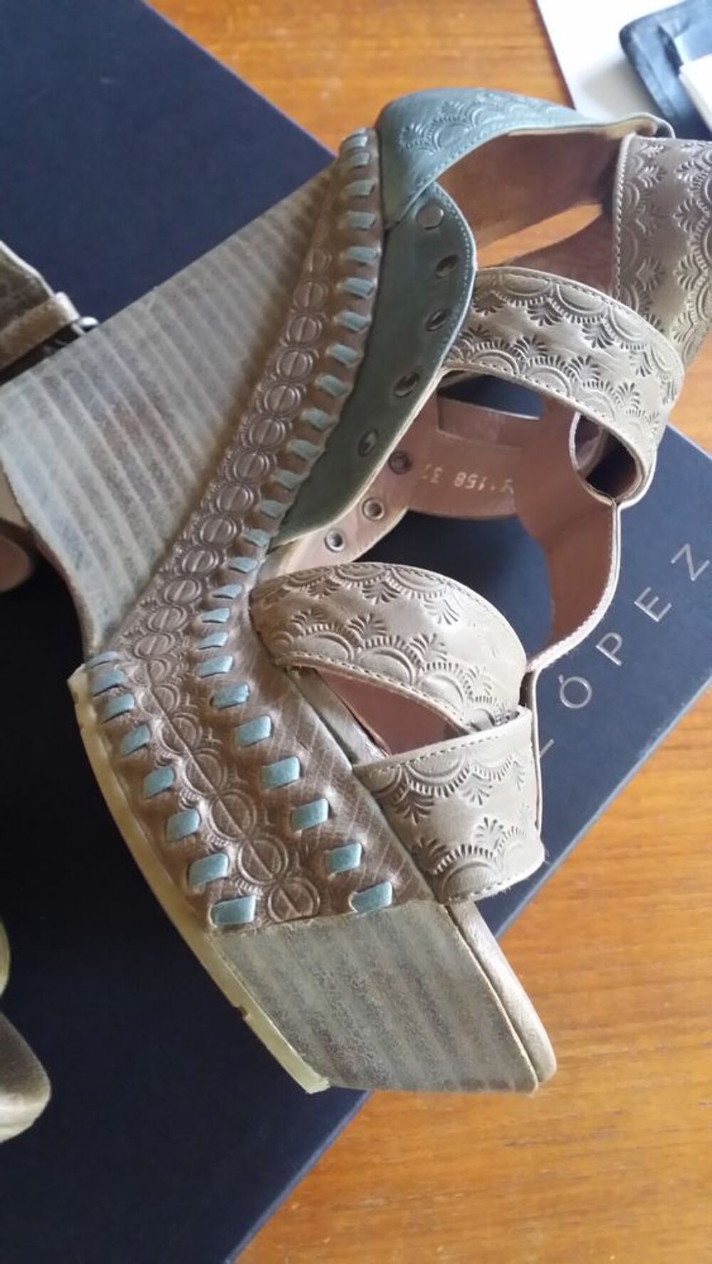 Escarpins compens&eacute;s Pura Lopez Chaussures