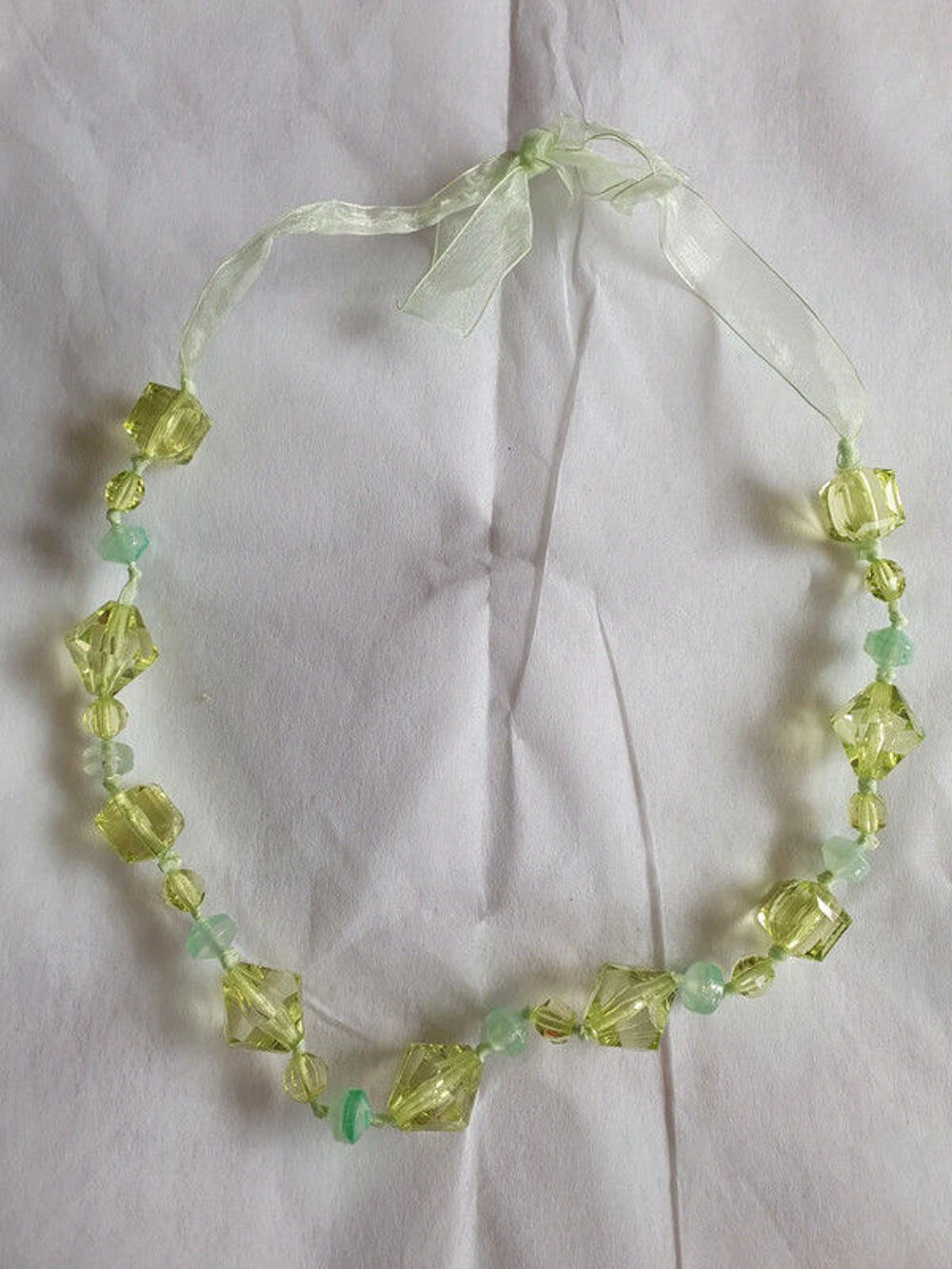 Collier fantaisie - vert Bijoux et montres