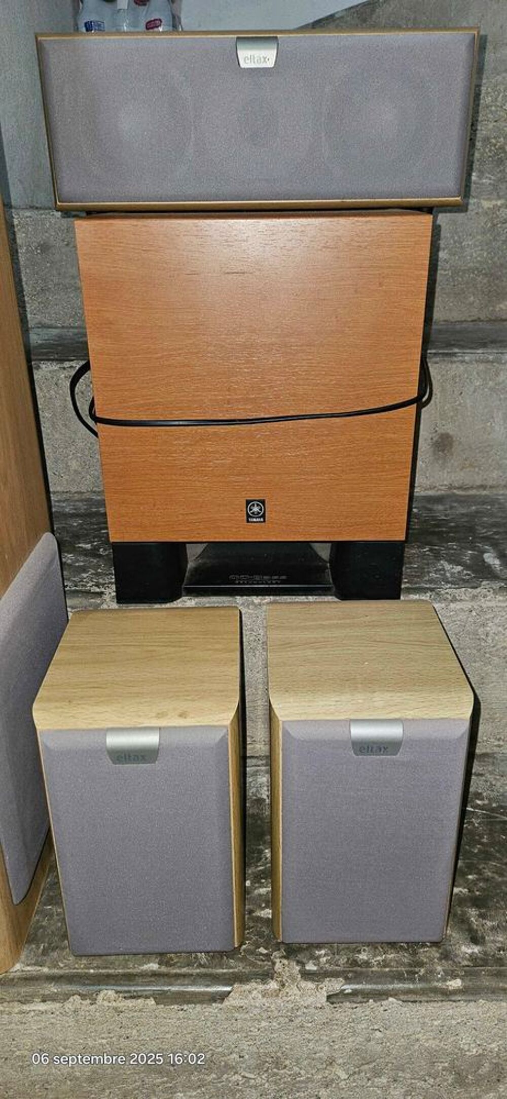 HOME CINEMA 5.1 &amp; AMPLI ET CAISSON DE BASSE YAMAHA Audio et hifi