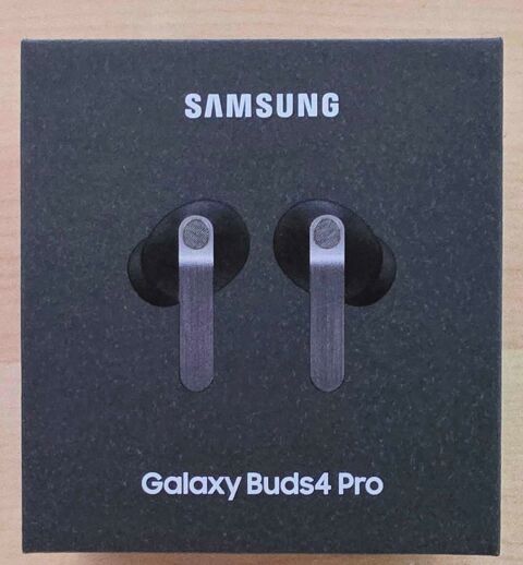 Samsung Galaxy Buds4 Pro, sous scellés dans leur boîte, noir Presles (95)