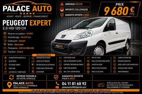 Annonce voiture Peugeot Divers 9690 €