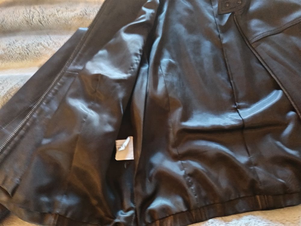 Veste courte de printemps cuir d'agneau Jamie Page Vêtements
