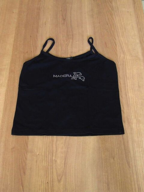 D�bardeur fines bretelles, MADEIRA, Noir, Taille M (38) TBE 4 Bagnolet (93)