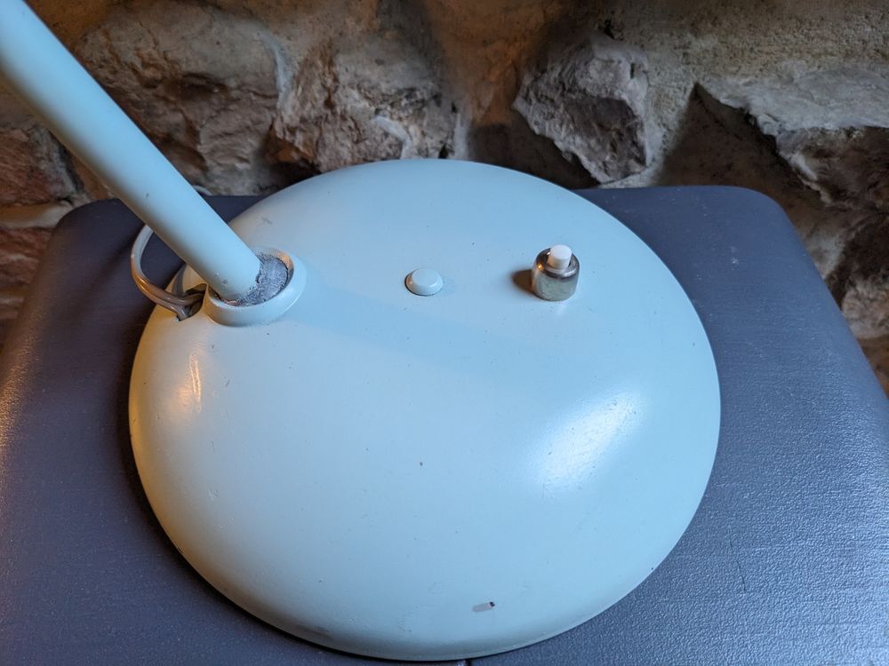 Lampe DELL art d&eacute;co vintage 1950 en tres bon &eacute;tat de bureau Décoration