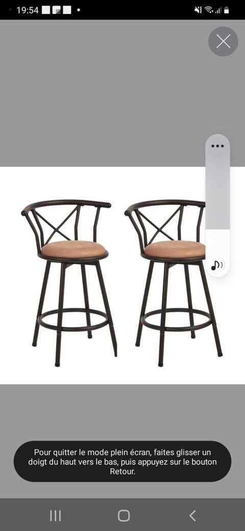 TABOURET DE BAR COSY 35 Villefranche-sur-Sane (69)