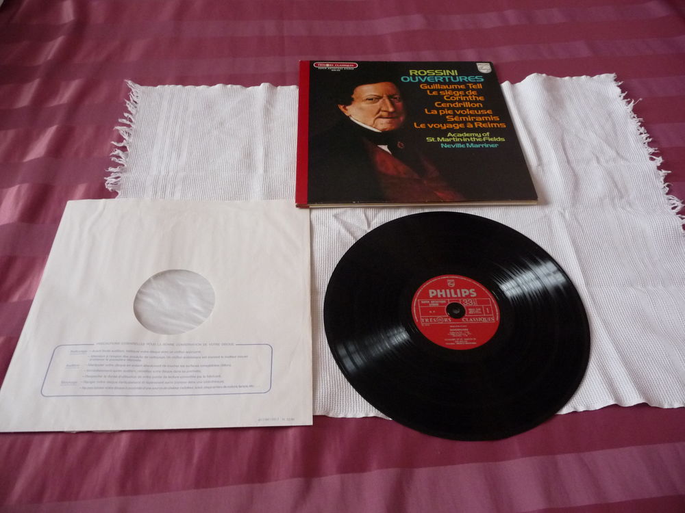 Disque vinyle 33 T Rossini CD et vinyles