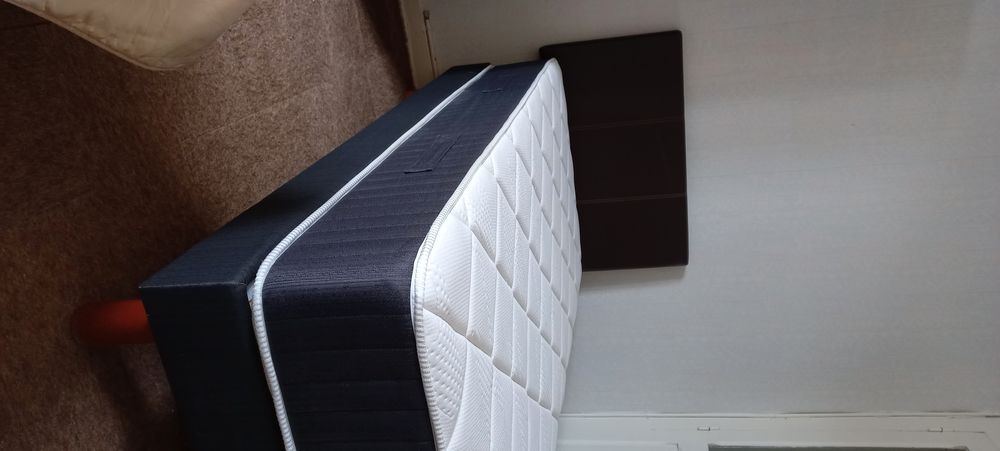 Sommier &agrave; lattes matelas 190x90 Meubles