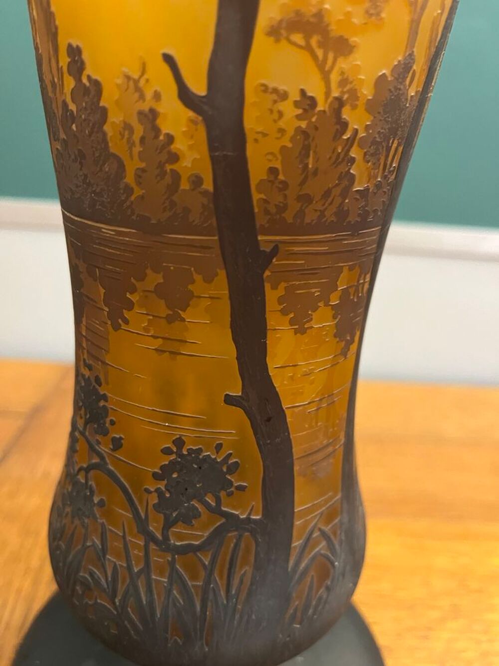 Superbe vase DAUM Décoration