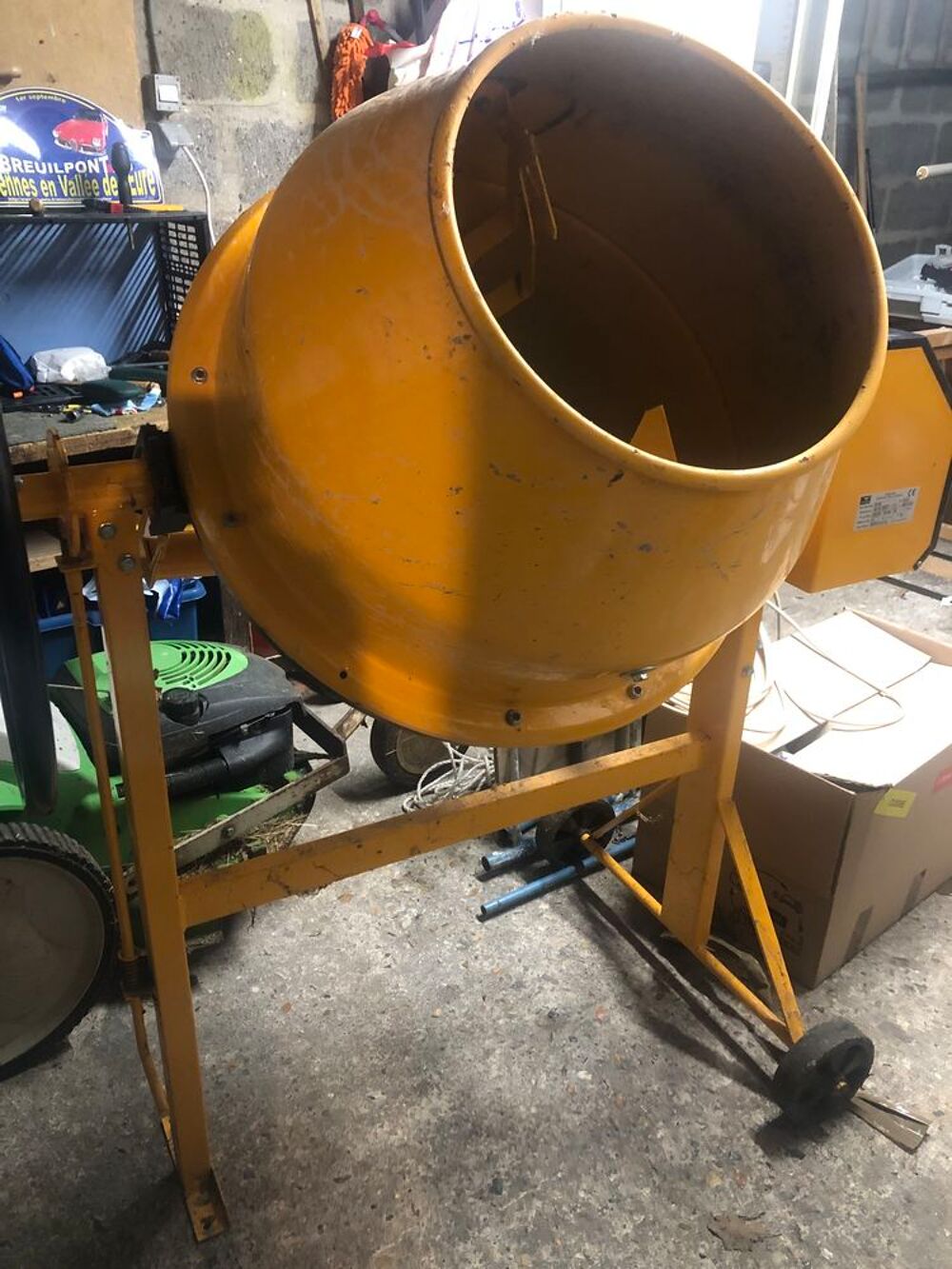 B&eacute;tonni&egrave;re &eacute;lectrique Bricolage