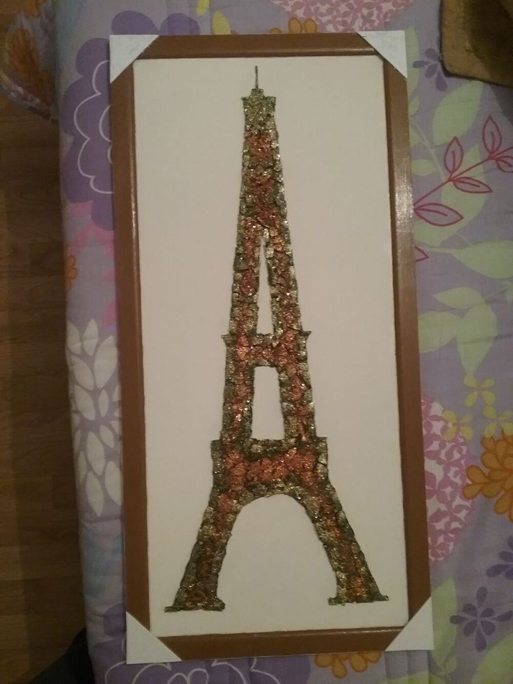 Torre Eiffel en verre petites marso cole Bricolage