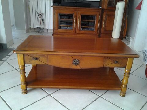 petite table de salon en merisier Marans (17)