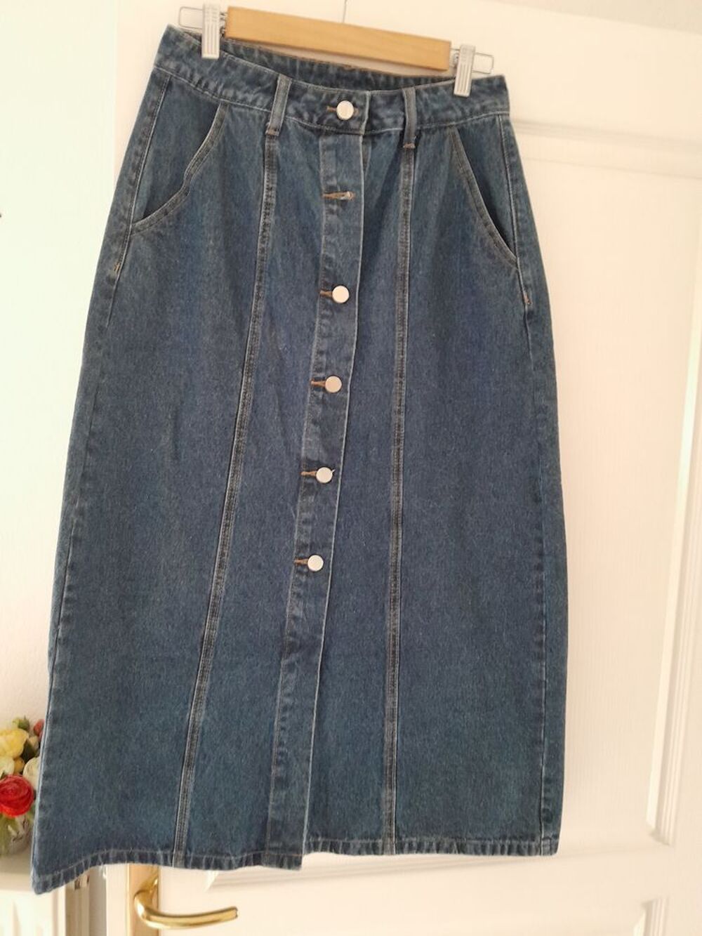 Jupe longue en jean, Vêtements