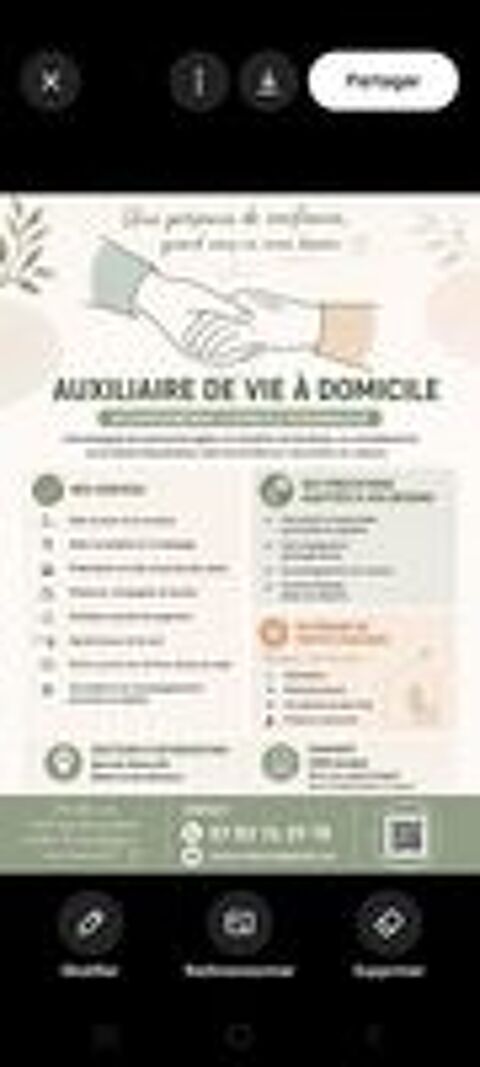   Aide au maintien à domicile  