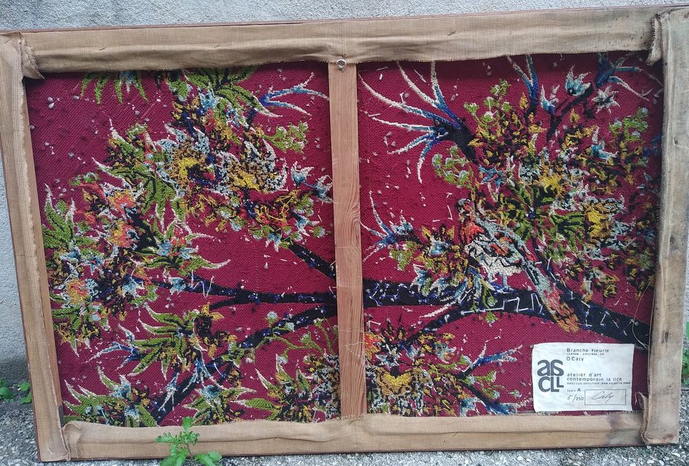 tapisserie broderie Odette Caly Décoration