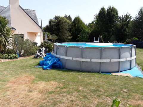 piscine tubulaire ronde INTEX diam : 5,50 m, H : 1,22 0 Concarneau (29)